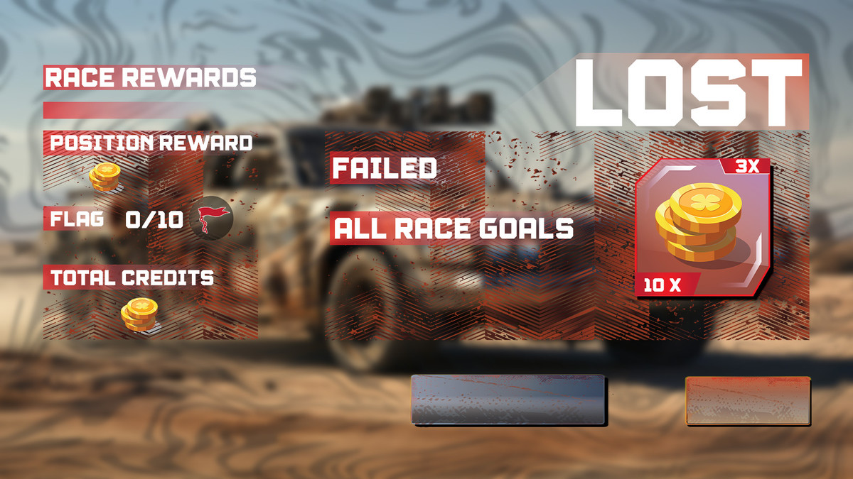 Mech Car Combat UI Kit – Shooter HUD & Mobile Game GUI/UX