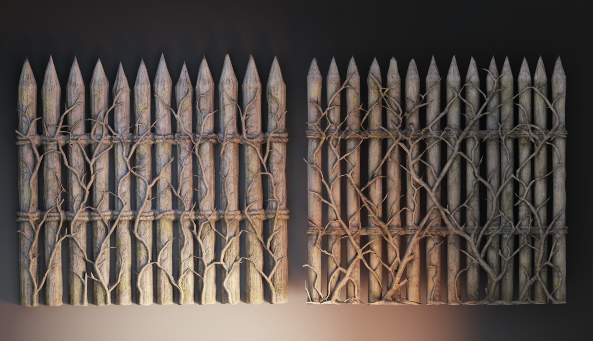 Wooden props volume one photogrammetry