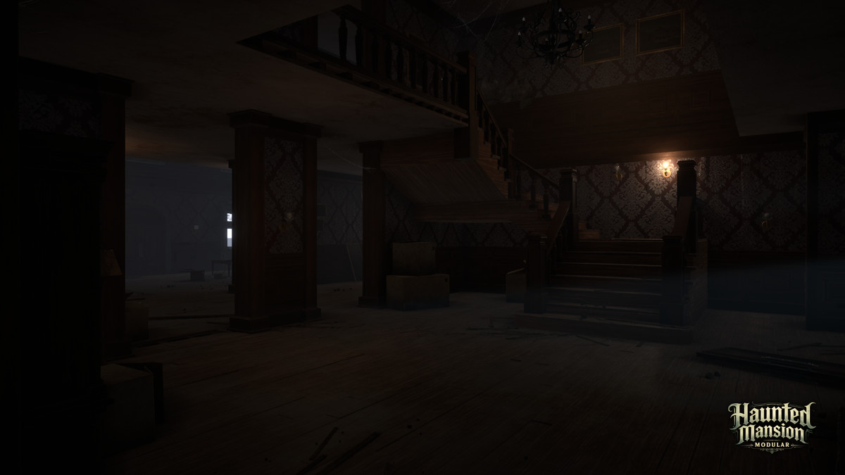 Modular Haunted Mansion (Haunted Mansion, Haunted House, Modular House, Mansion)
