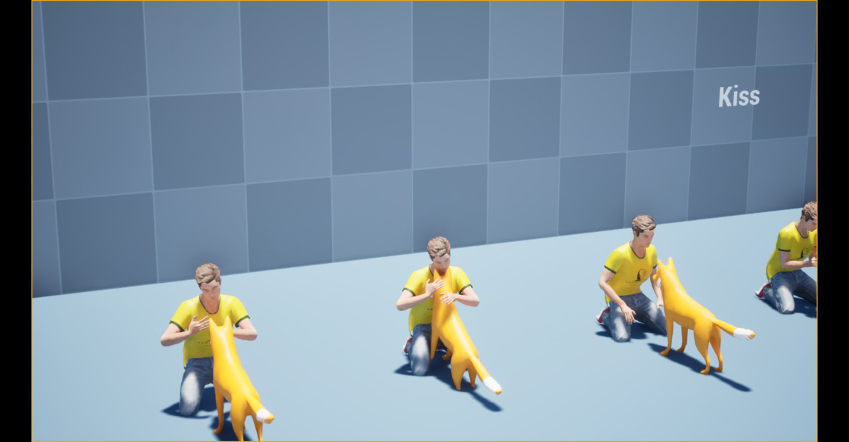 Dog Command Animation