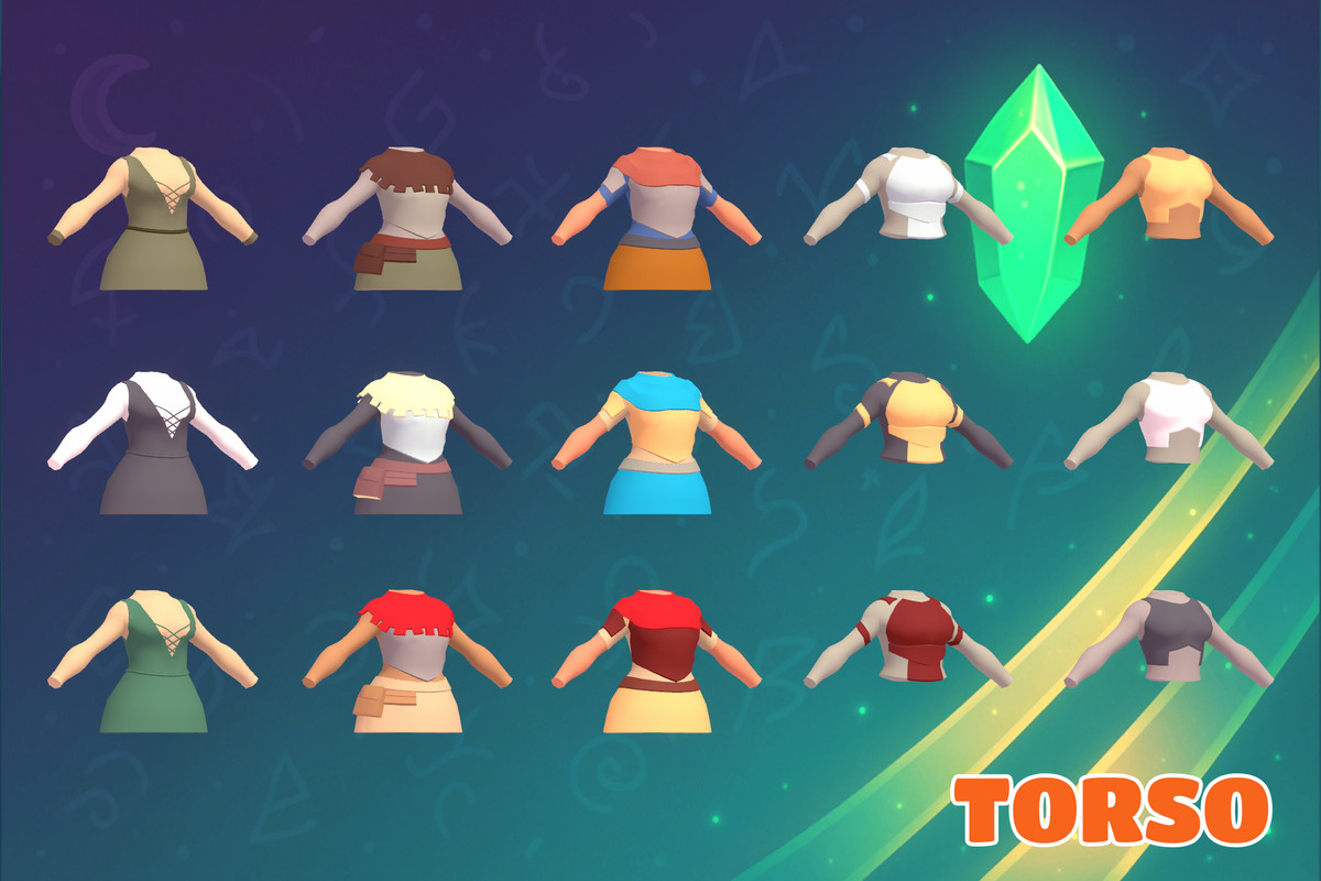 Stylized Fantasy Characters Vol 1