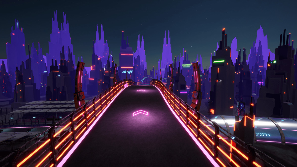 Neon Drift - Cyber Racing Track (URP)