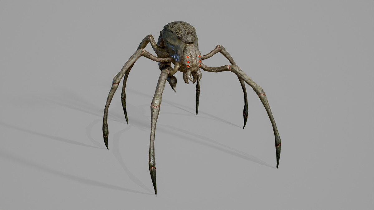 Stylized_Spider_5 7 Skin Variants Pack