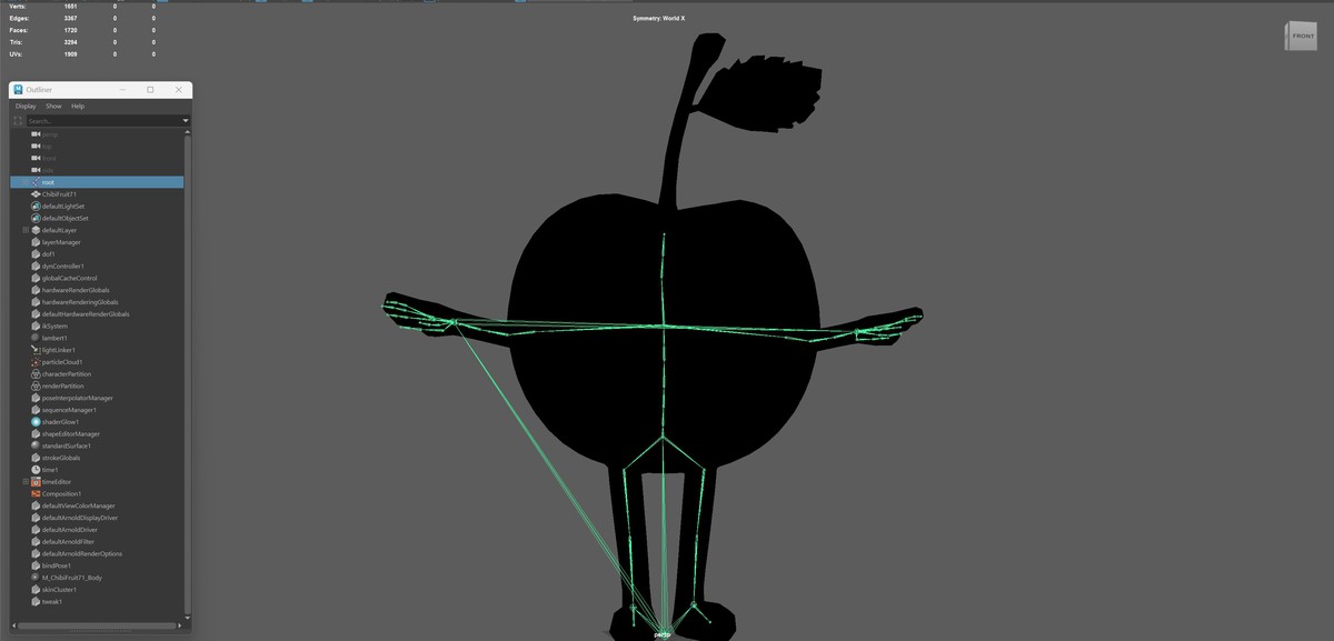 Chibi Fruit Cherry Two