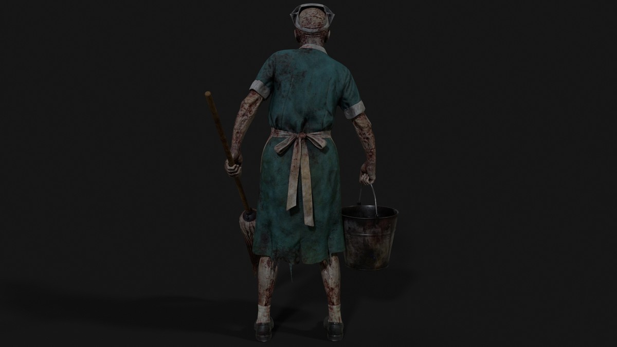 Hospital Janitor — Zombie Hospital Collection