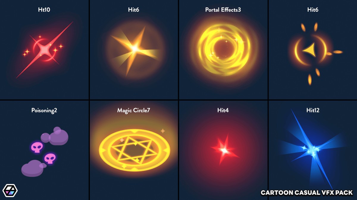 Cartoon Casual VFX Pack