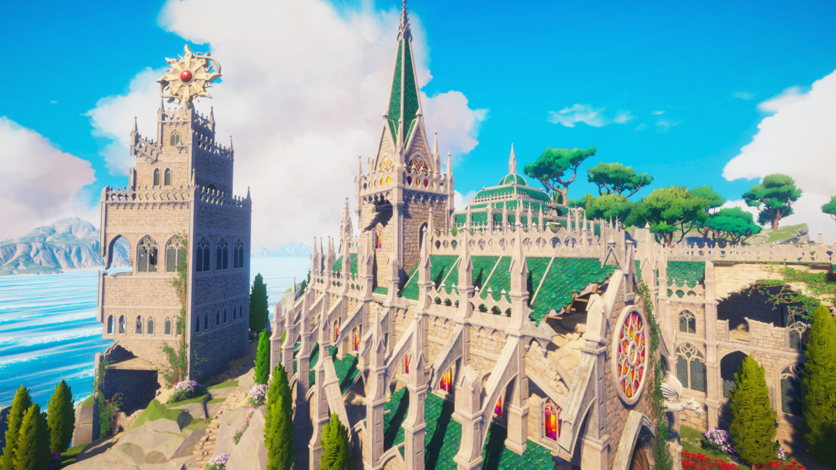 SUN TEMPLE - Stylized Ruins Open World Environment
