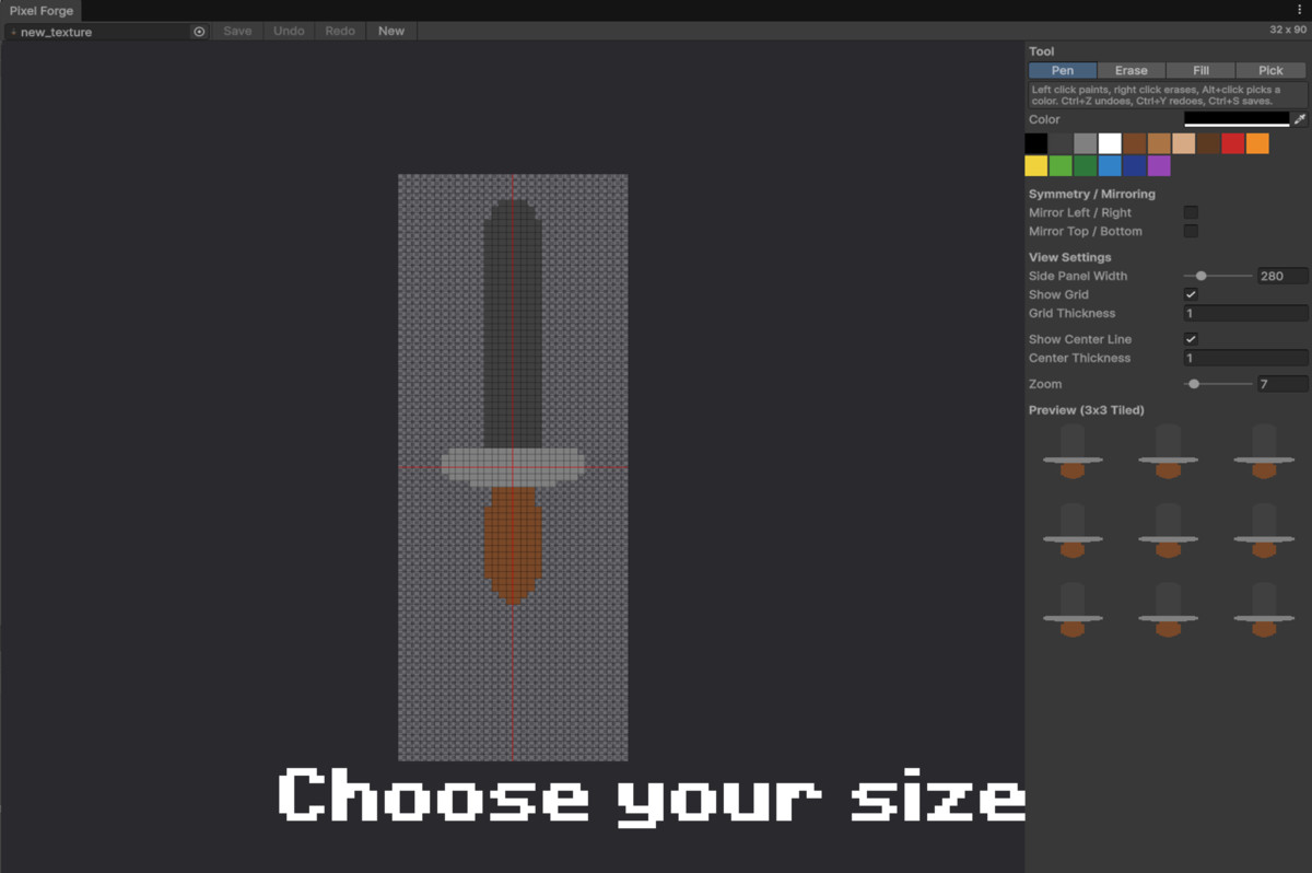 Pixel Forge - Pixel Painter & Sprite Editor