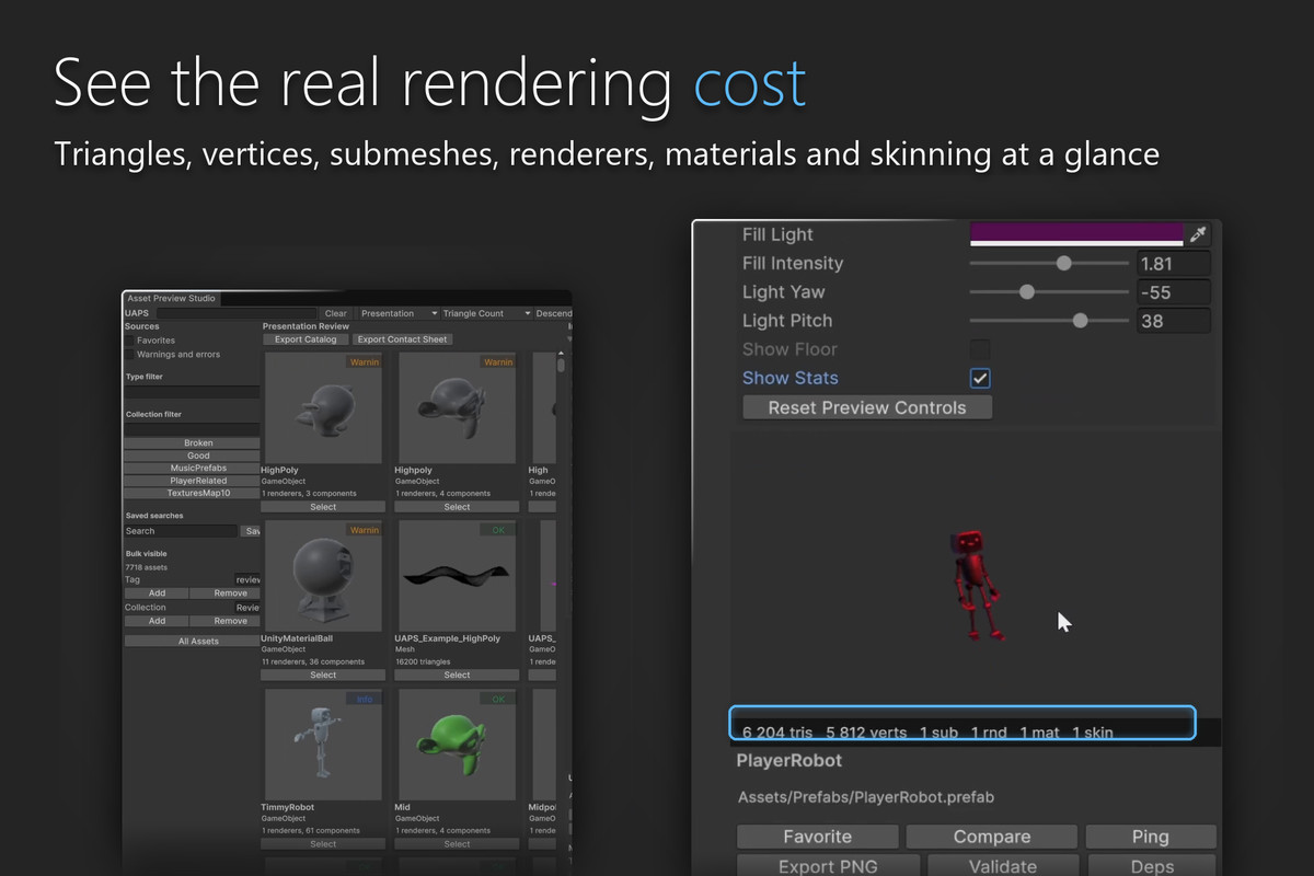 Universal Asset Preview Studio - Thumbnails, Catalogs & Asset QA