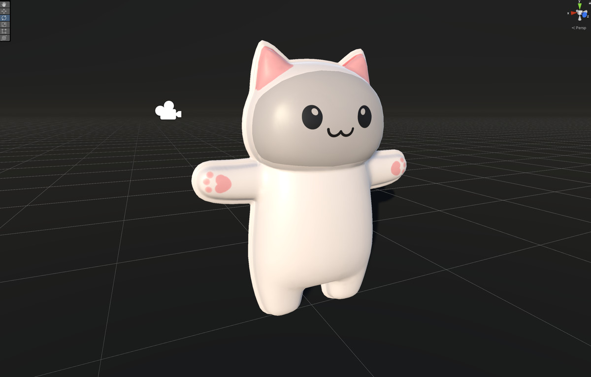Chibi Carton Cat