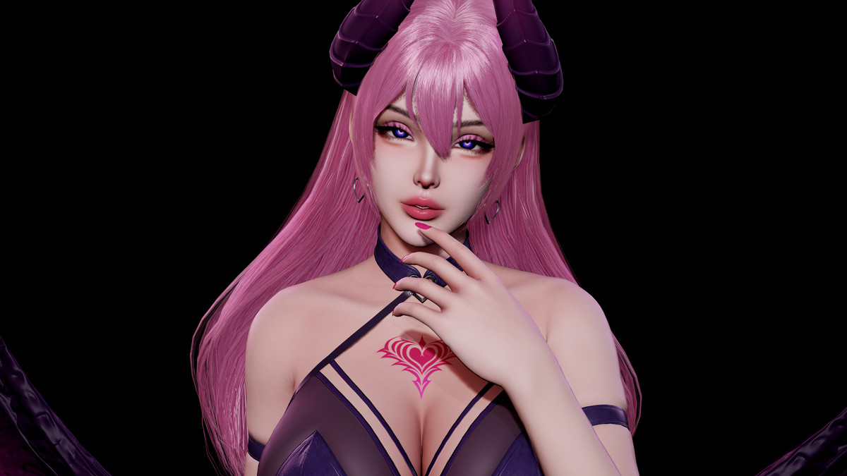 Vespira Succubus - Game Ready