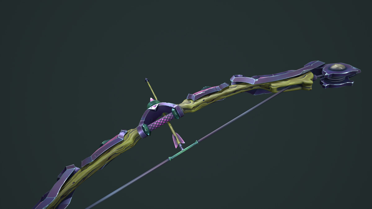 Knight Bow Quiver Arrow