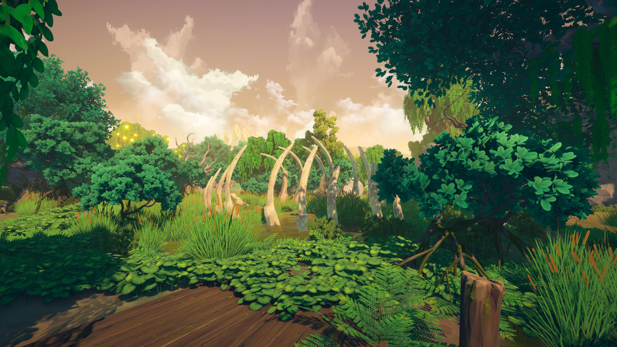 WETLANDS : Stylized Fantasy Swamp Environment