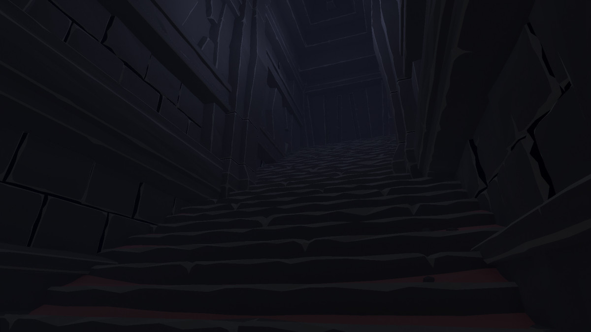Low Poly Style Desert Dungeon