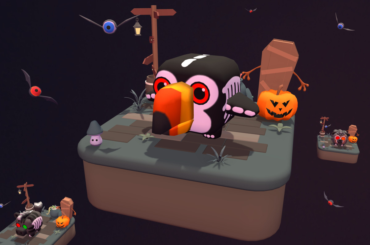 CuteMagic - Cube Animals Pack: Spooky Edition