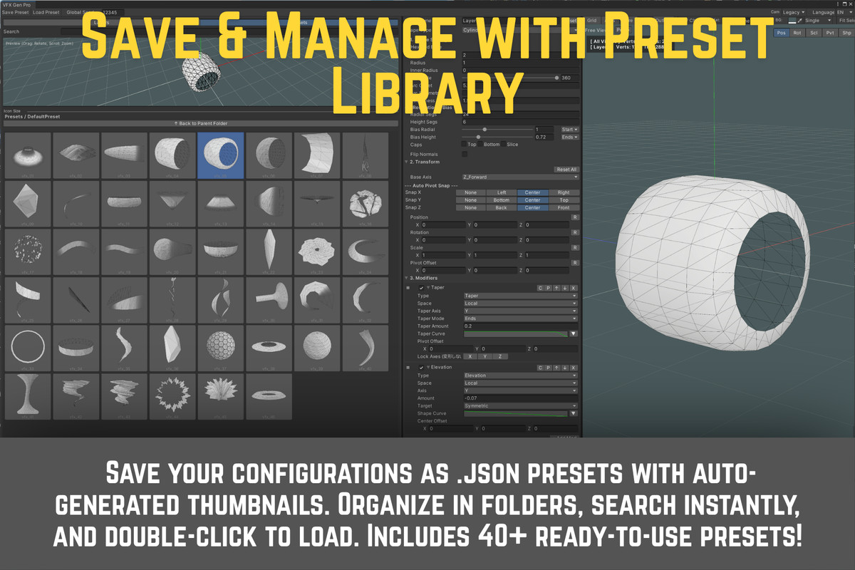 Vfx Mesh Builder