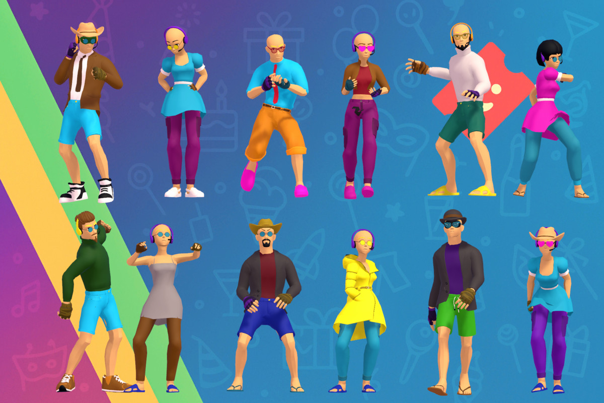 Stylized City Characters Pack