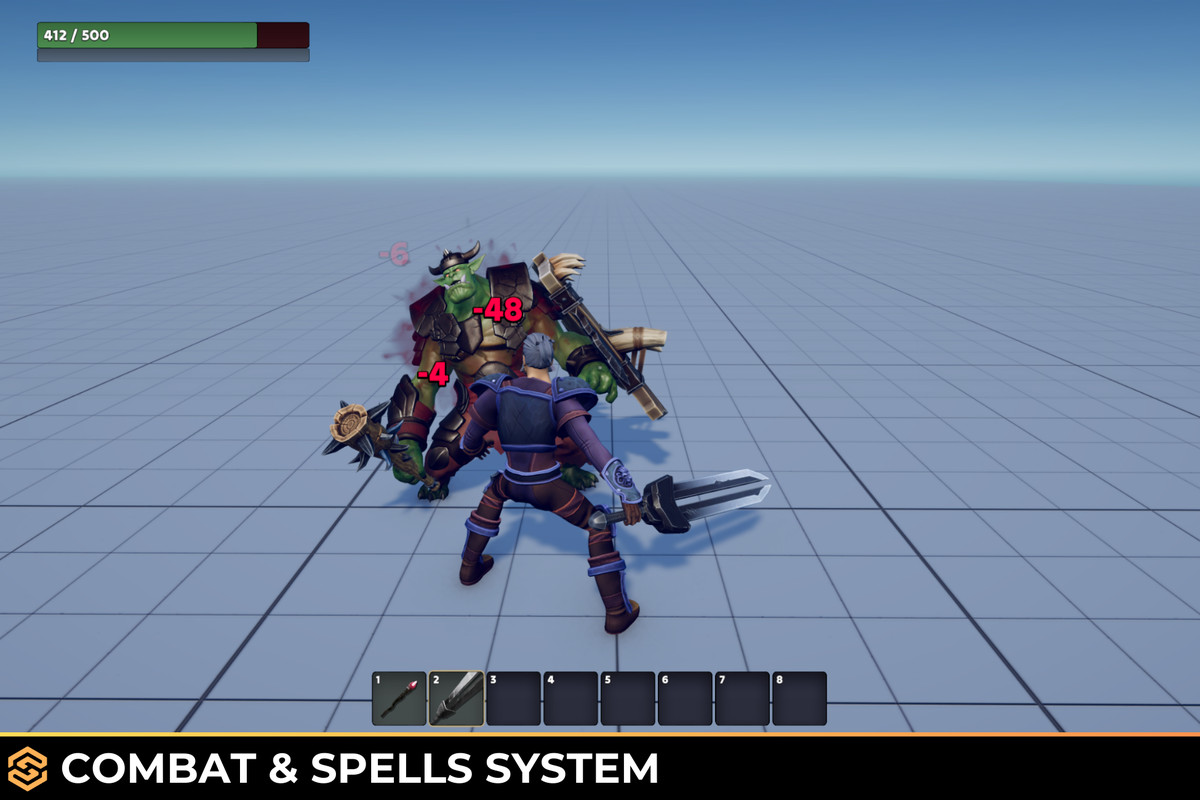 Combat, Stats and Factions system for Spark