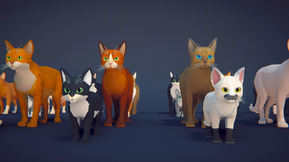 Milo the Cat PolyArt