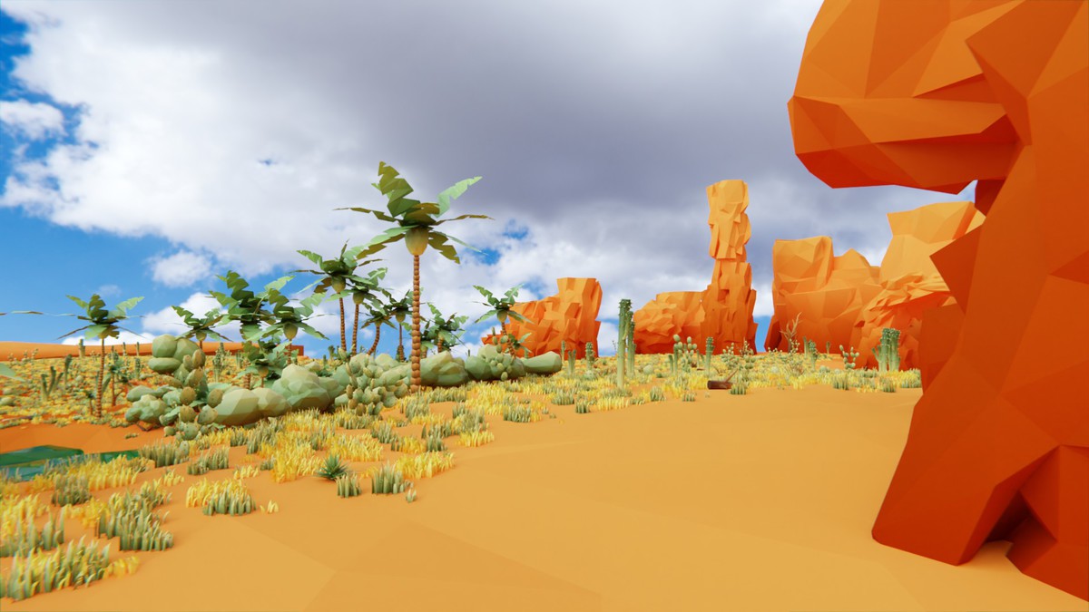 Low Poly Desert by IGS