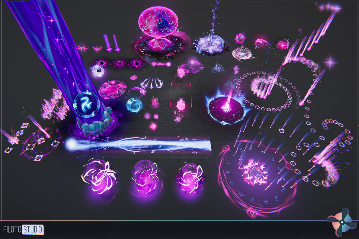 Arcane Stylized VFX Starter Kit