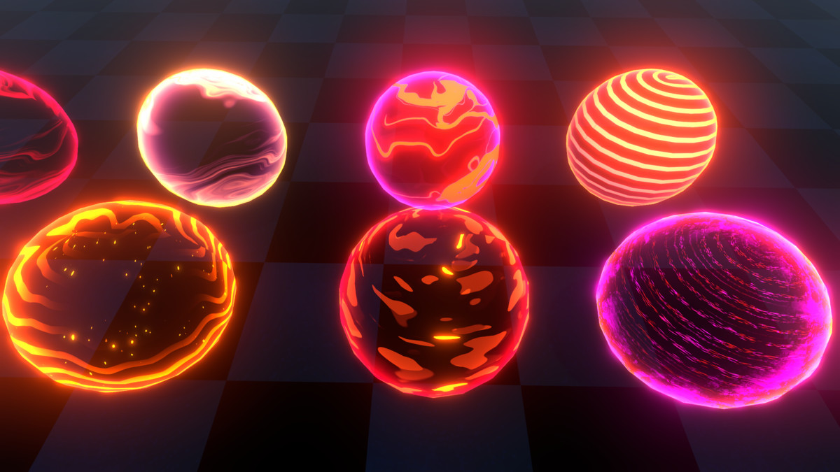 Hologram Shaders 3 in 1 (Fire, Shield, Frozen)