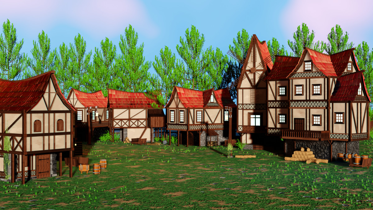 Stylized Houses