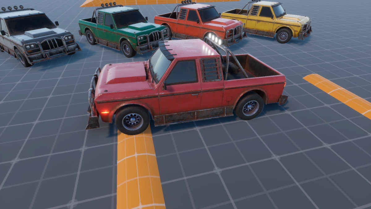 Post-Apocalyptic Pickup Truck | Physics-Based Vehicle Controller