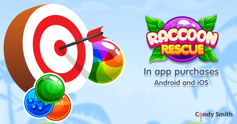 Bubble Shooter Raccoon Rescue + EDITOR