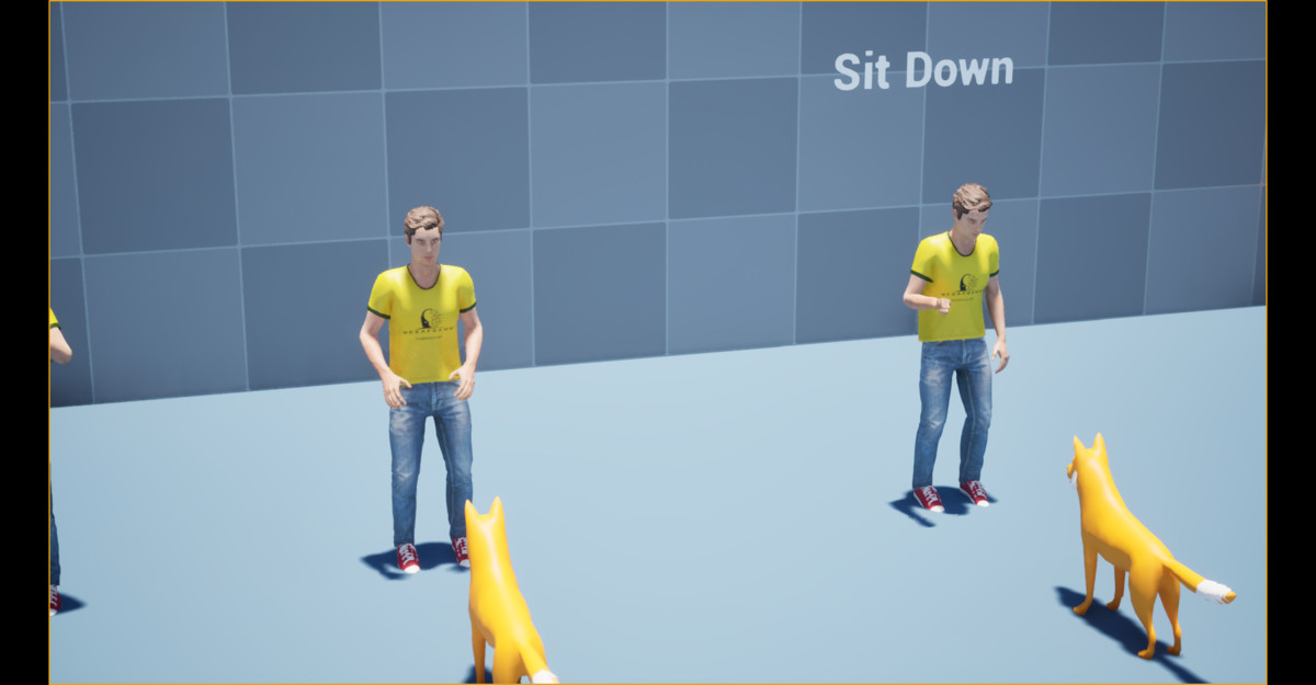 Dog Command Animation