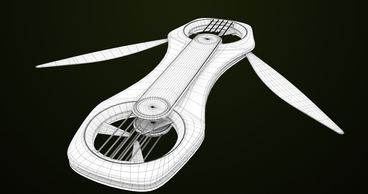 Sci Fi Hoverboard 02 URP HDRP Textures