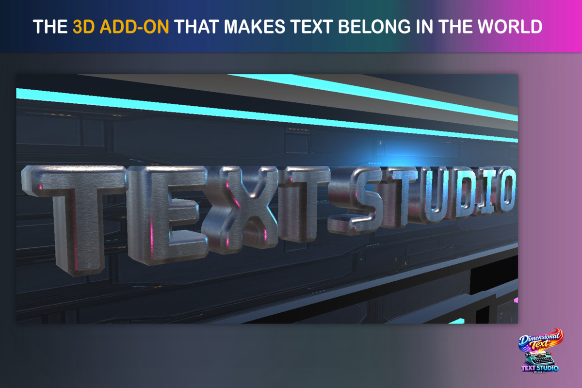 Text Studio 3D - Animated 3D Text & Typography for Unity, image 4
