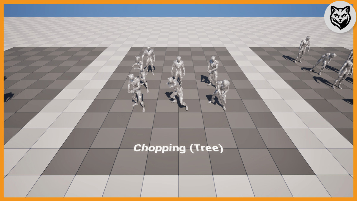 Woodcutting Animation Pack