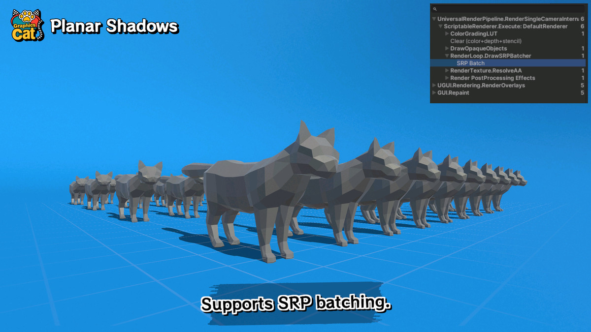 Planar Shadows - Lightweight URP Shadows