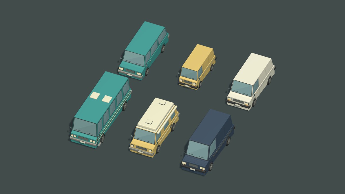 FrostDrive - Low Poly Retro Cars