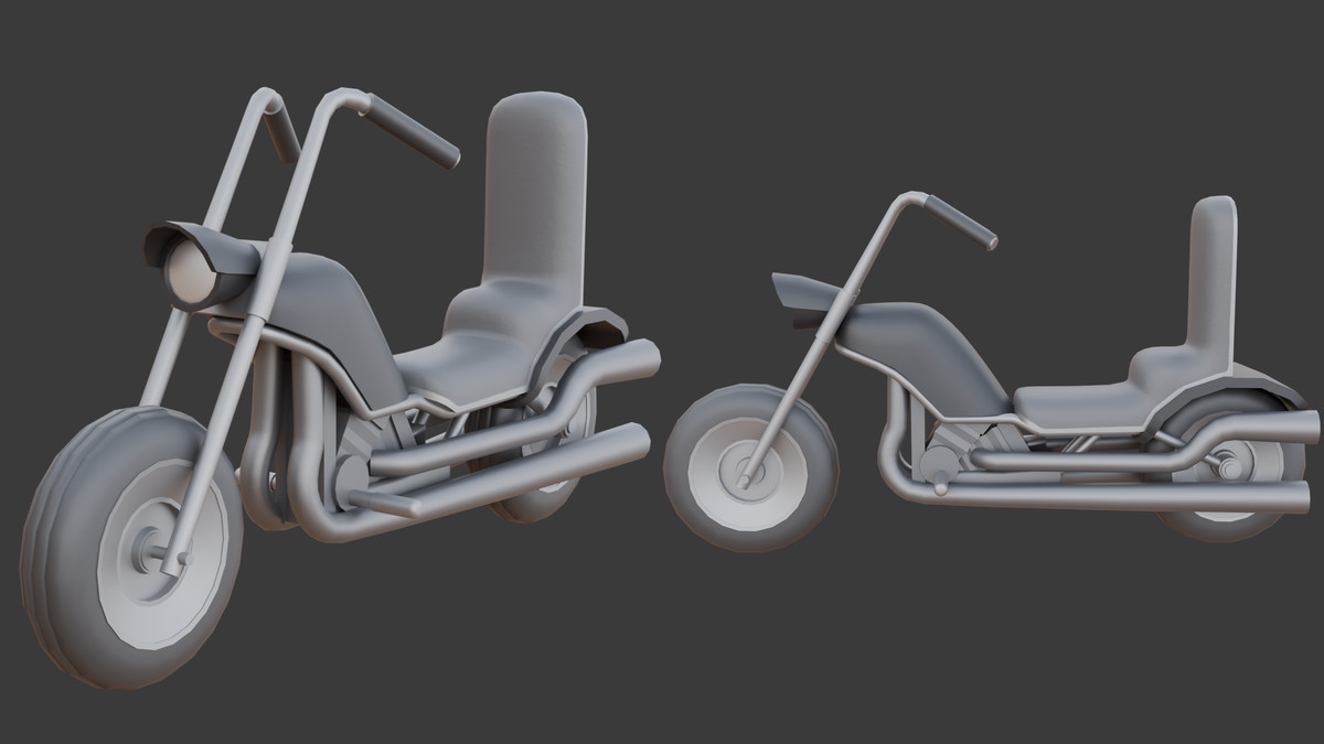 Stylized Motorcycles by AKE