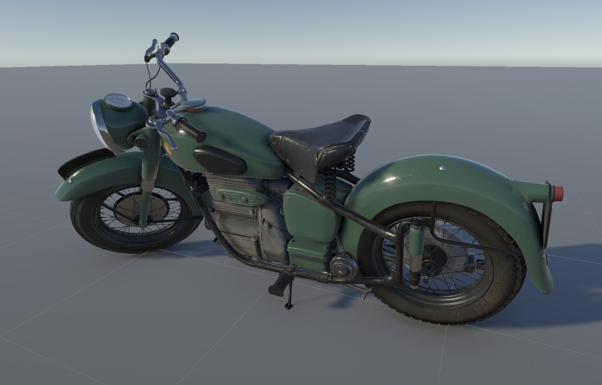 Retro Motorcycle