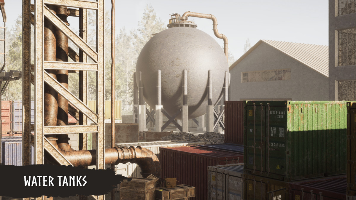 Industrial Factory (Factory, Warehouse, Industrial Factory, Modular Factory)