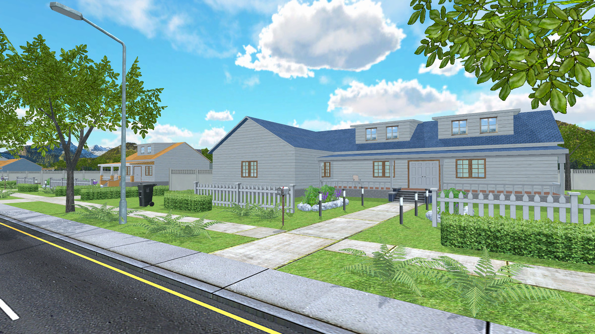 Modular Suburban Neighborhood Pack – Mobile Optimized Residential Environment