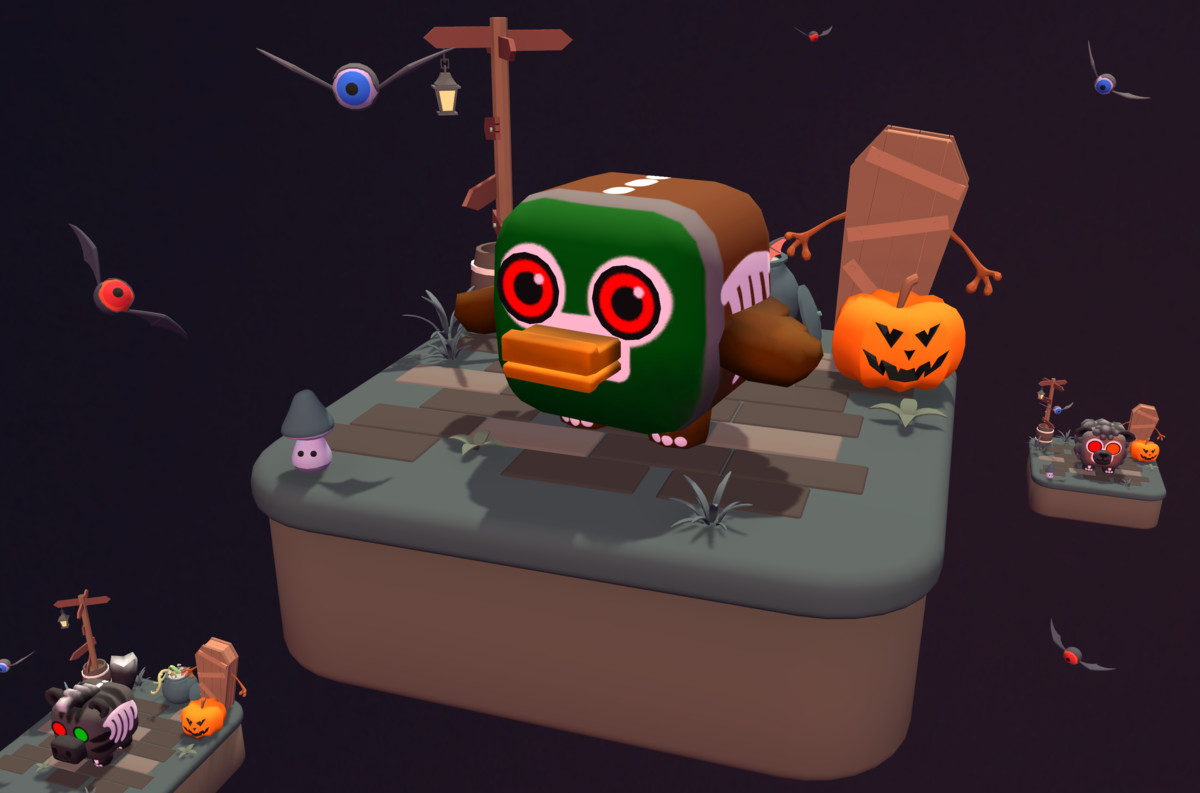 CuteMagic - Cube Animals Pack: Spooky Edition