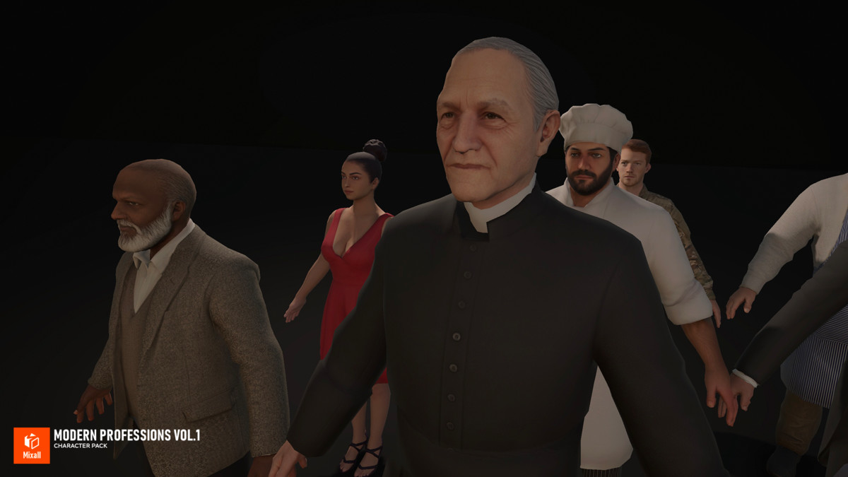 Modern Professions Vol.1 - Character Pack