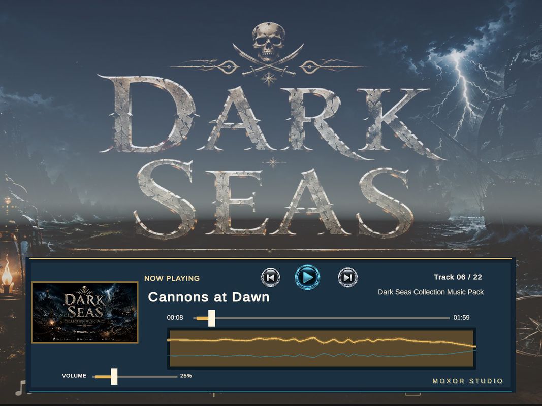 Dark Seas Collection Music Pack
