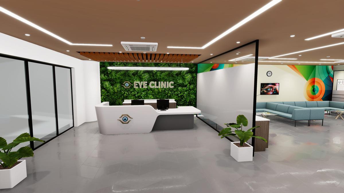 Modern Eye Clinic Interior Environment