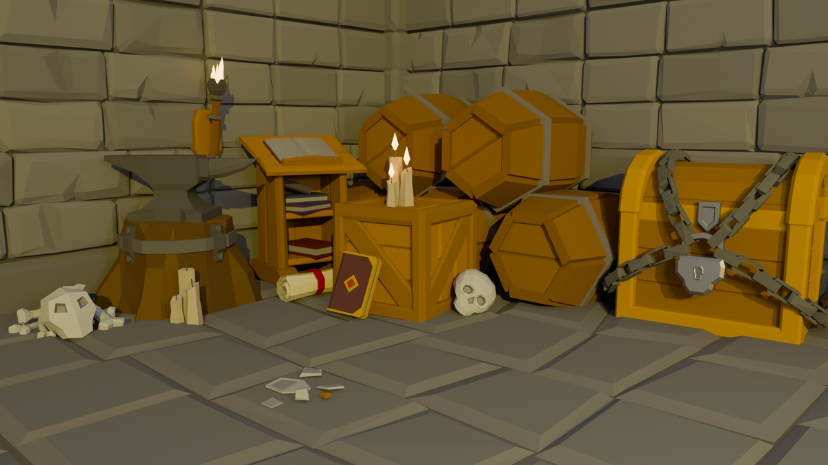 Ultimate Low Poly Dungeon Pack