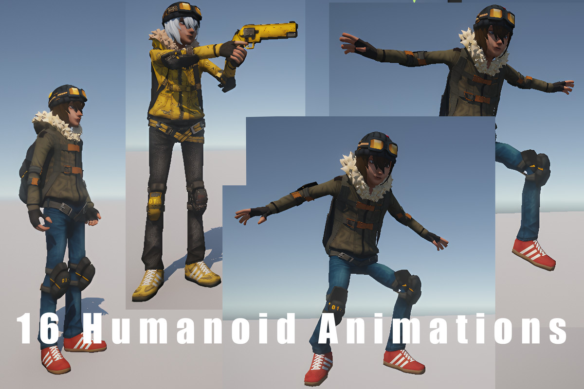 Stylized Apocalypse Character Pack — Starter Kit