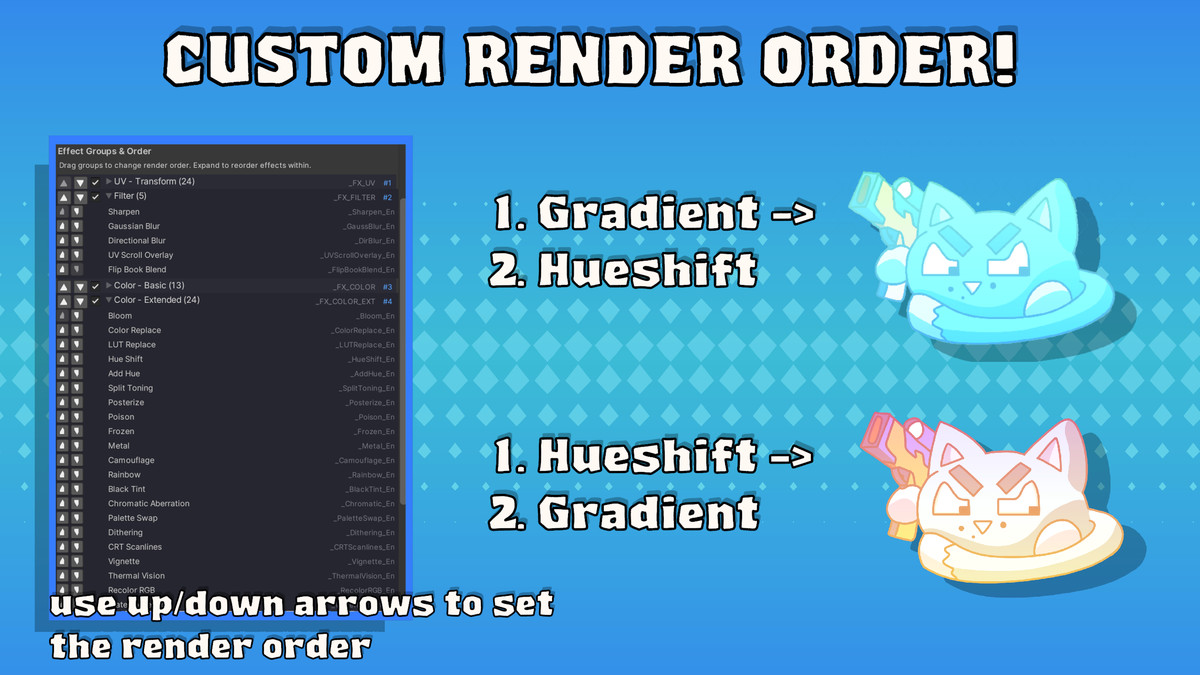FlexiSprite: All-in-1 animated shaders