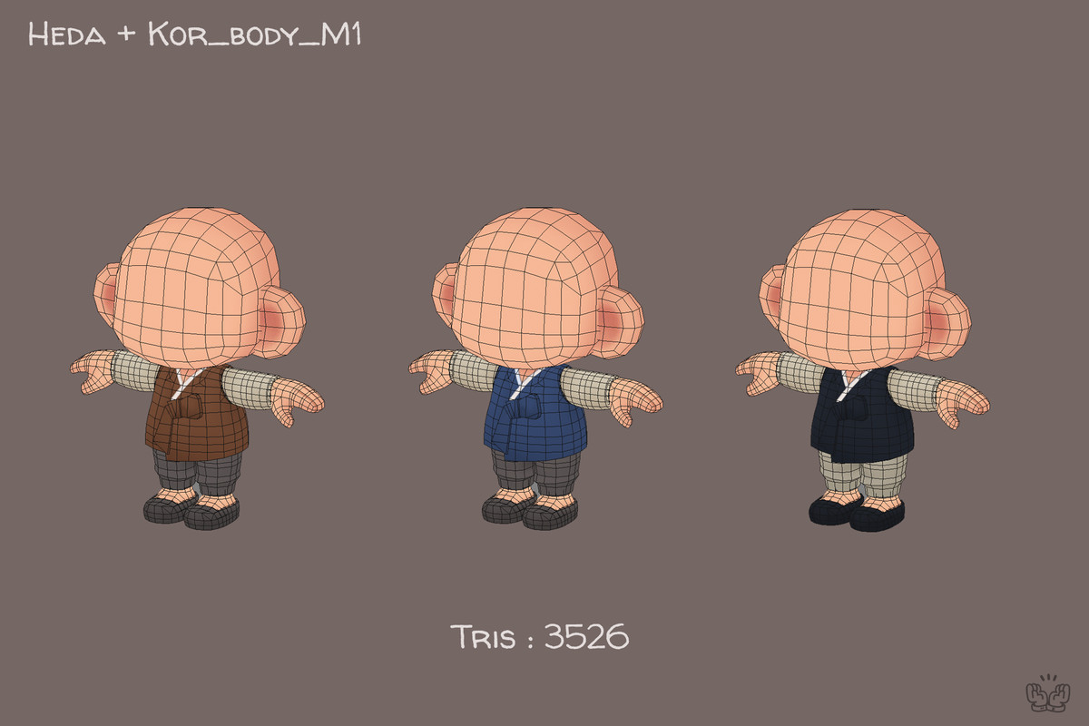 Stylized Little Korea -Joseon Dynasty