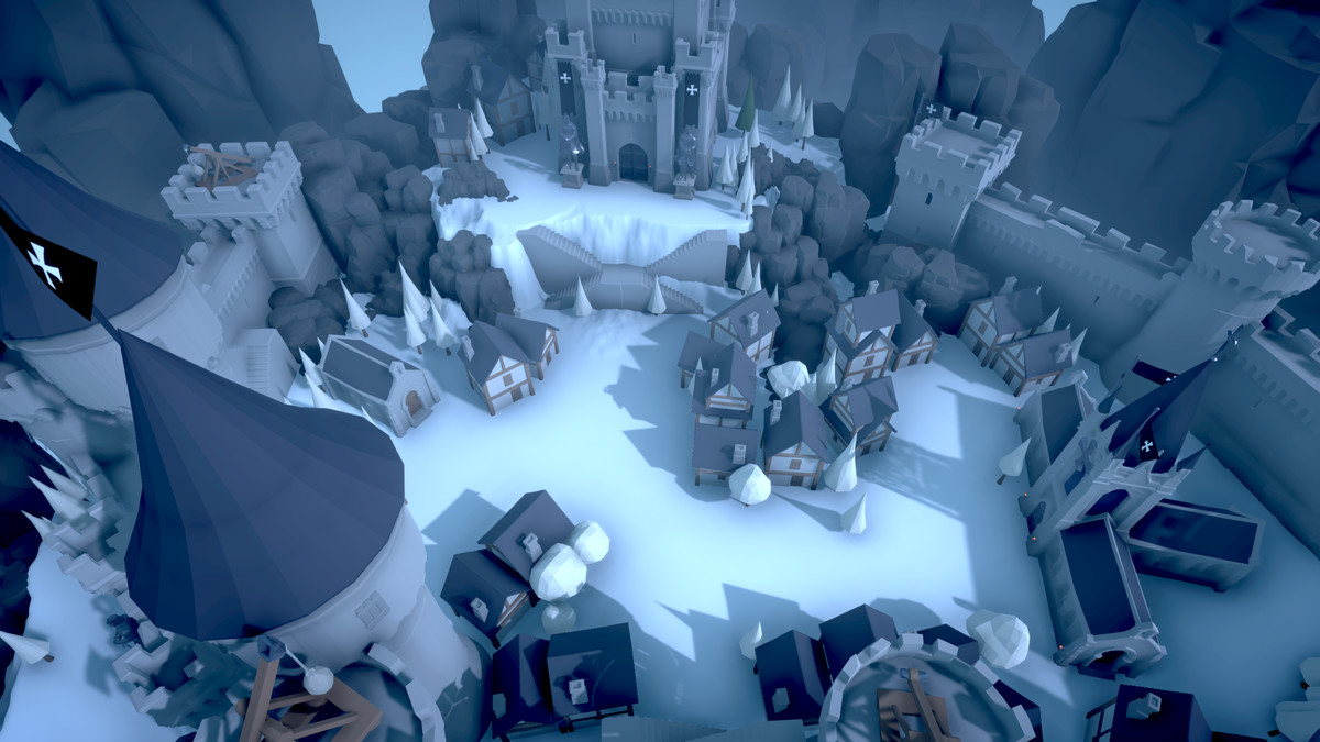 Templar Castle - Low Poly