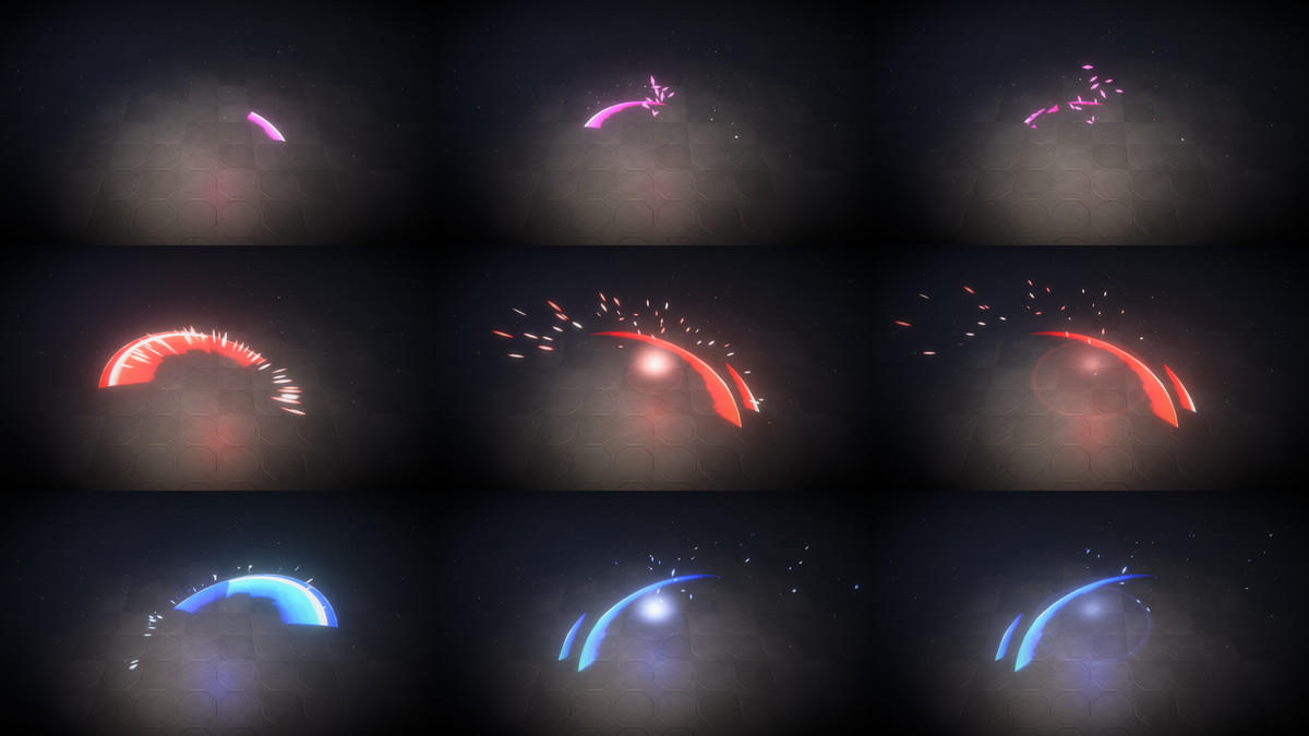 Stylized Combat VFX - 150 Effects
