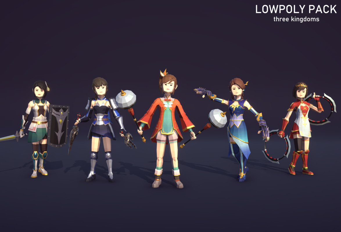 LowpolyPack_Three Kingdoms